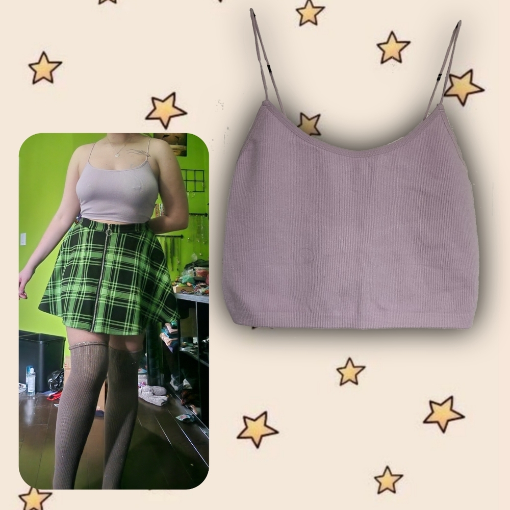 Pastel Ribbed Tank